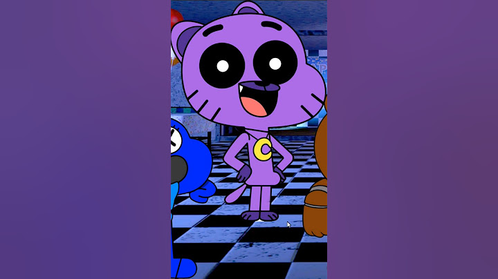 Amazing World of Gumball X Smiling Critters Rainbow Friends FNAF #fnaf #Catnap #shorts #huggywuggy
