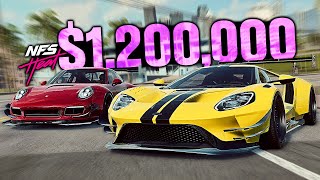 Need for Speed HEAT - $1,200,000 Budget Build! (Ford GT vs Porsche 911)