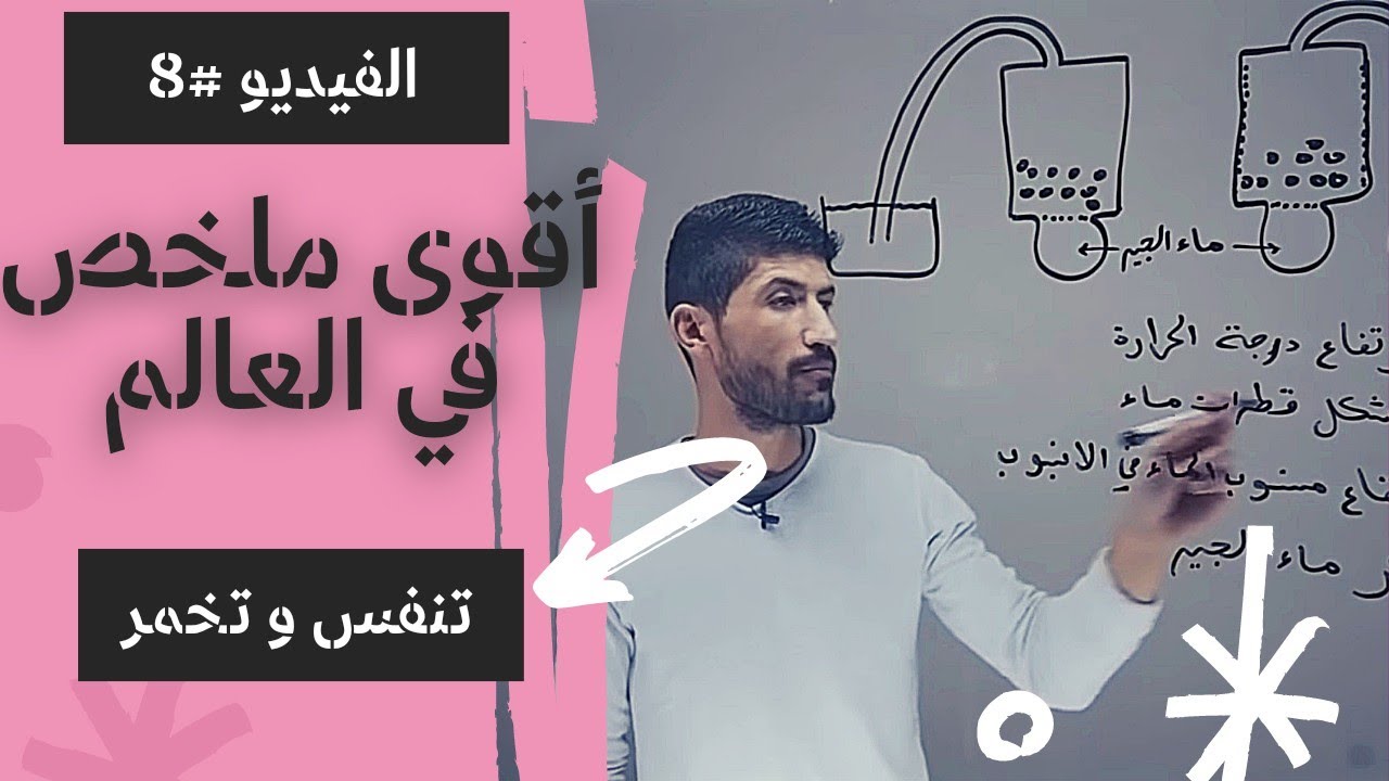 #8 | أولى ثانوي_ملخص درس التنفس و التخمر_مراجعة الاختبارات