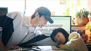 jungkook, jimin - we don't talk anymore [edit audio]