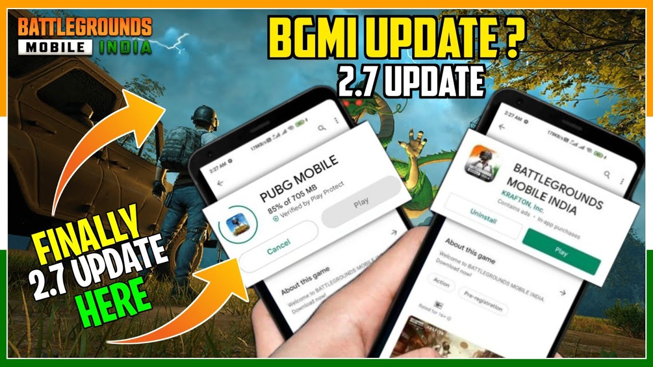 FINALLY 😍 GOT 2.7 UPDATE | BGMI 2.7 UPDATE NEW THEME MODE | HOW TO DOWNLOAD 2.7 UPDATE IN PLAY STORE