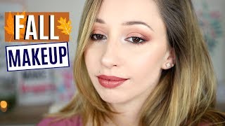 EASY Copper Smokey Eye Makeup Tutorial | Fall inspired