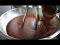 떡볶이 공장의 압도적인 대량생산 현장! 하루 1000인분 팔리는 곱창 떡볶이 Spicy rice cake mass production - Korean food factory