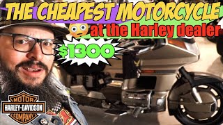 The BEST DEAL at a Harley Davidson Dealership | Cheapest Motorcycle