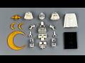 ⚜️ LEGO Marvel Custom Moon Knight Minifigure Build! Unofficial Minifigures!