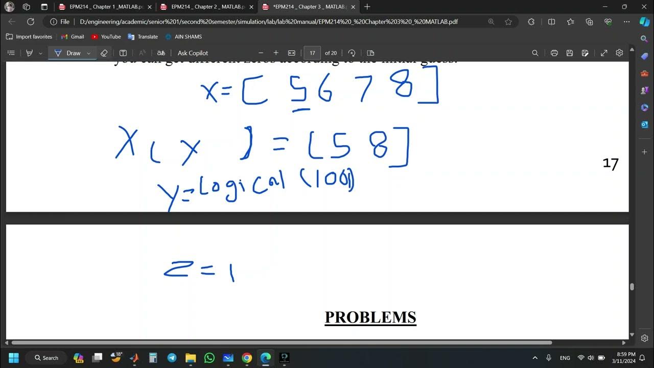 Chapter 3 solutions - YouTube