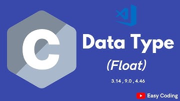 Using in the C programming language floating point (float) primary data type.