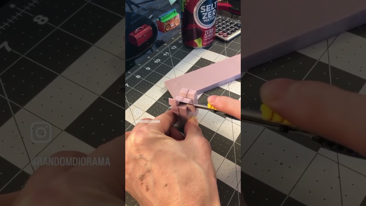 There are so many uses for your scrap foam!! Never run out of props! 