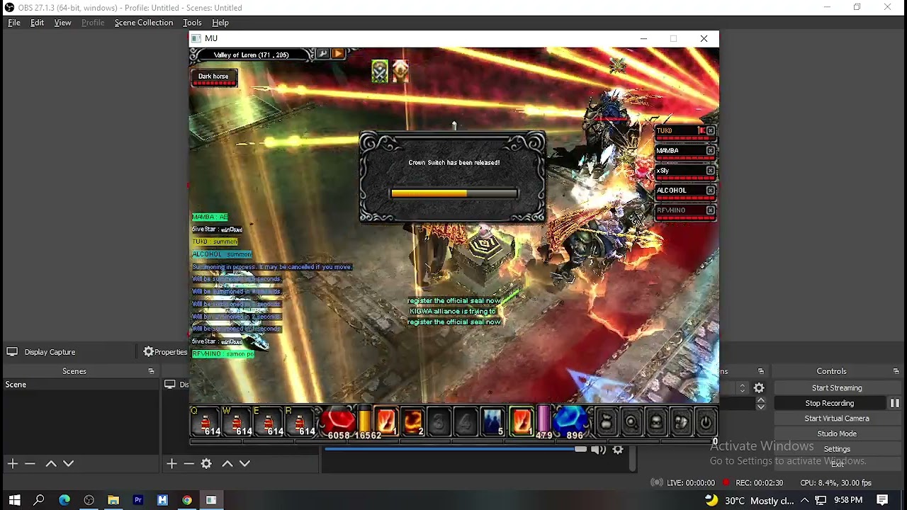 MU Malaysia CS Tournament KIGWA vs WARGODZ Game 1