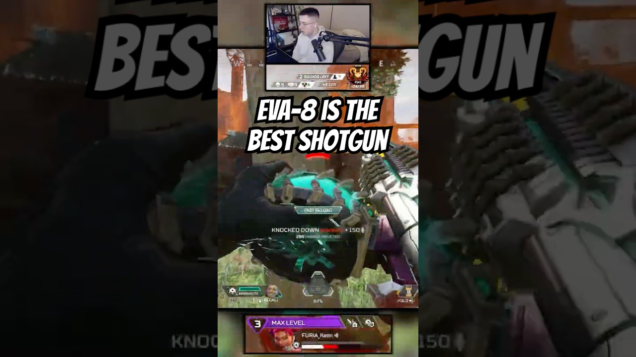 EVA-8 is the BEST Shotgun in Apex in Season 24 