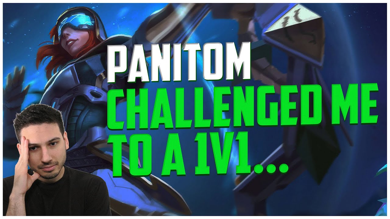 PANITOM CHALLENGED ME TO A 1V1...ARTEMIS RANKED SMITE S10