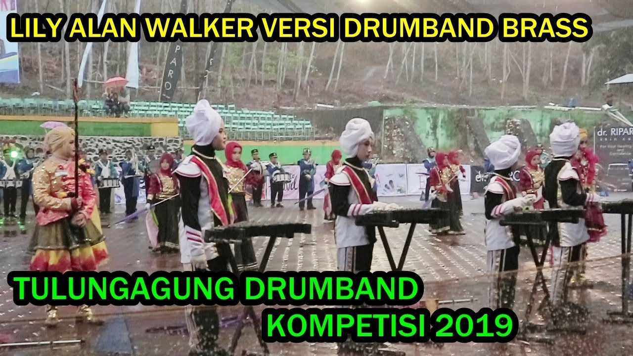 Lily Alan Walker Versi Konser Brass Drumband MI Al Huda Rejowinangun Trenggalek TDC 2019