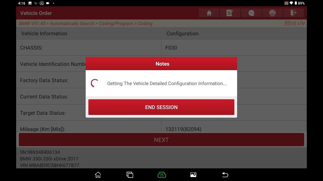 BMW F30 ONLINE CODING LED LIGHT MODULE HEADLIGHTS LHML LHMR LAUNCH X431 PRO3S+ ELITE SMARTLINK