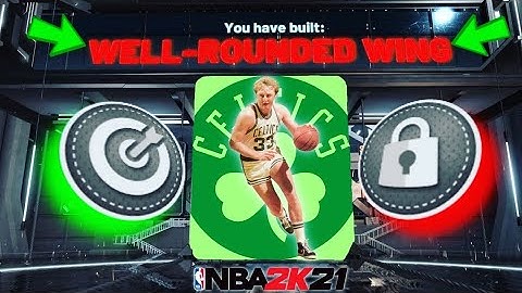 *NEW* BEST Larry Bird Build 2k21!!! Well Rounded Wing!!! Best SF Build in NBA 2k21!!!