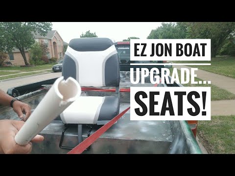 Jon Boat Upgrade  Clamp on Seat and DIY Tool 