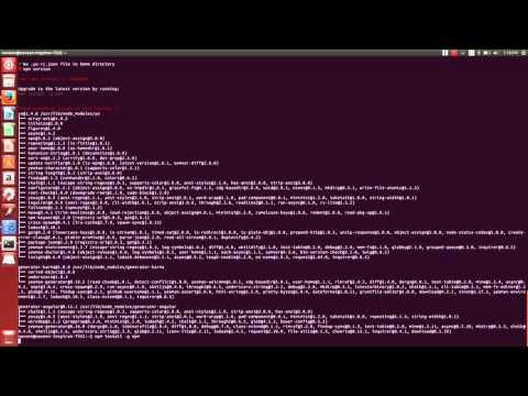How to install Angularjs on Linux Ubuntu