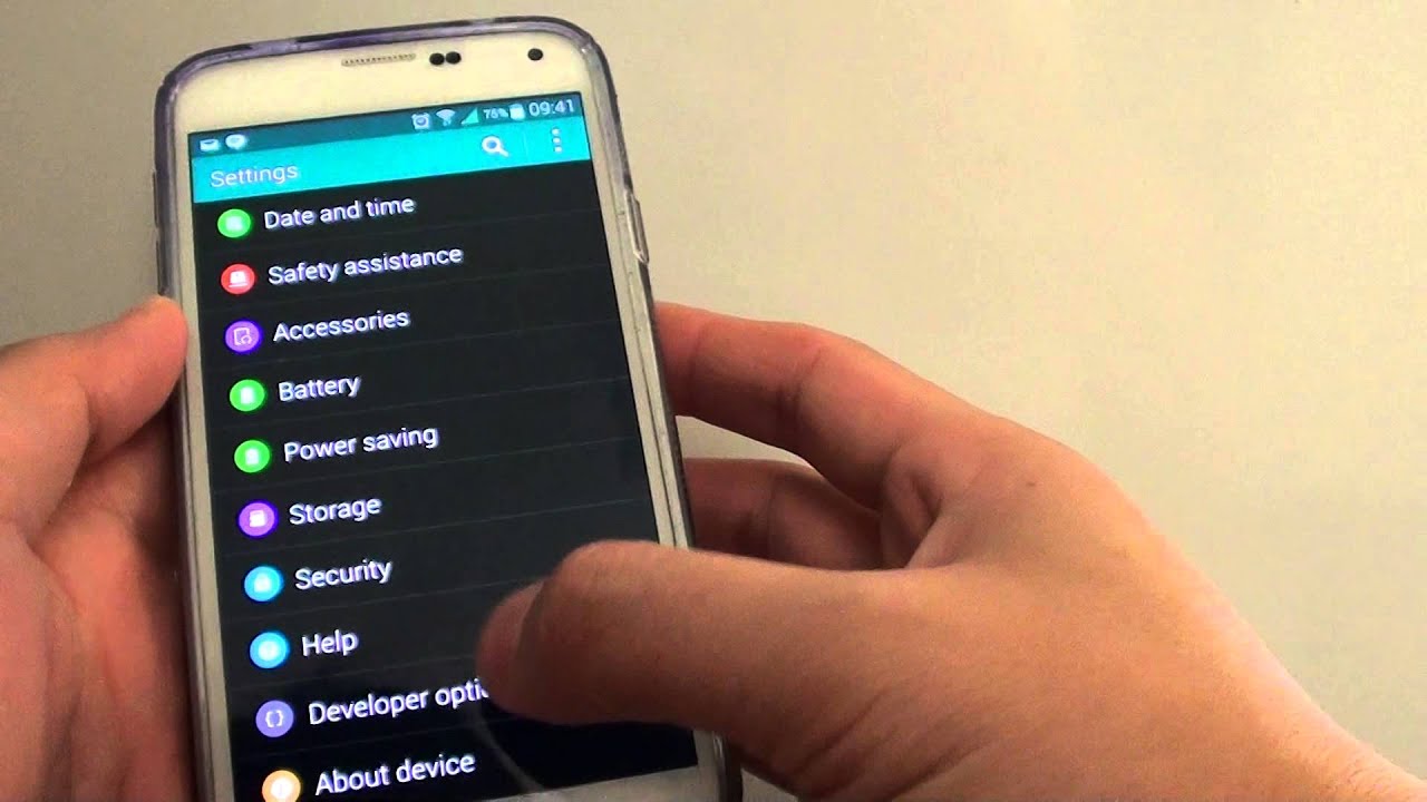 Samsung galaxy s5 how to enable disable strict mode youtube