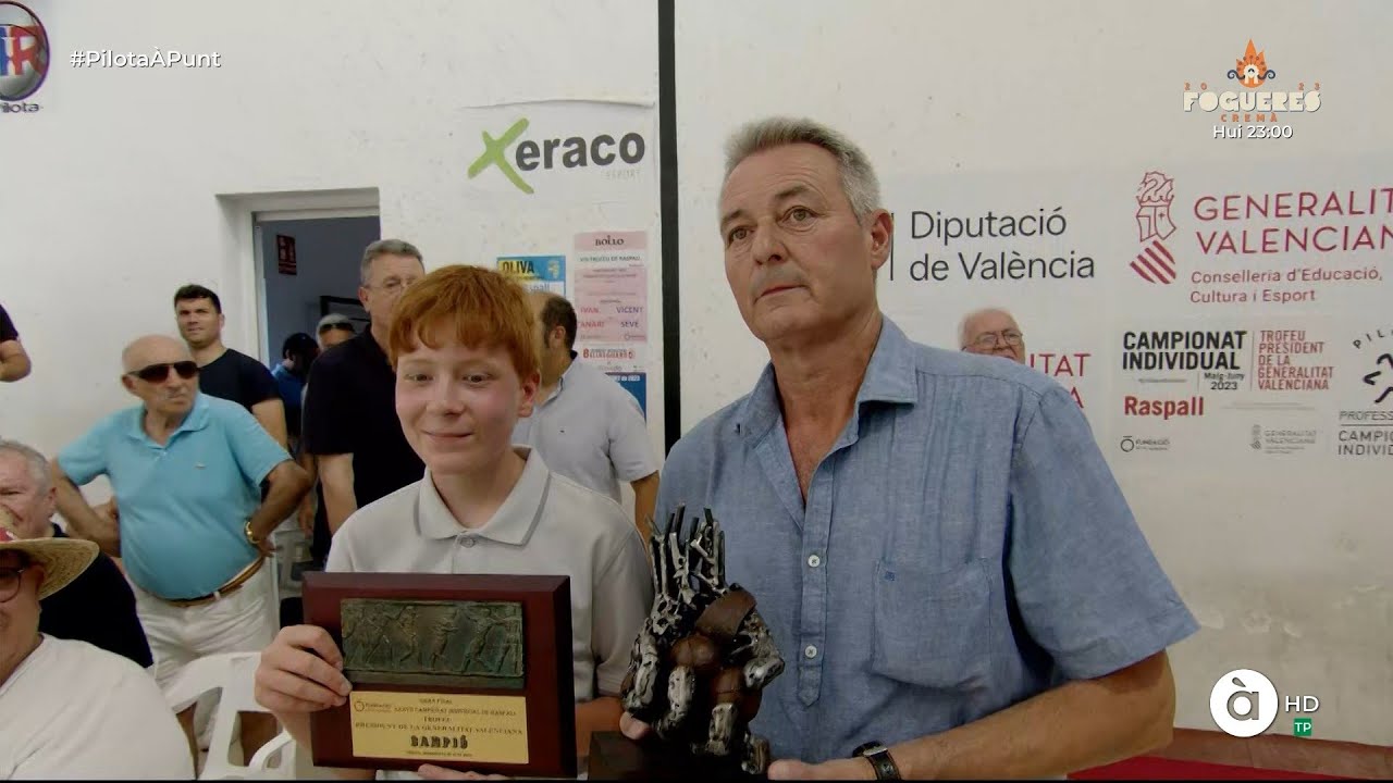 Raspall Xeraco 24/062023. Pilota Valenciana.