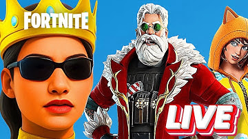 🔴LIVE 🔴 NEW  WINTERFEST  CHAPTER 7🔴 ZERO BUILD PLAYER🔴