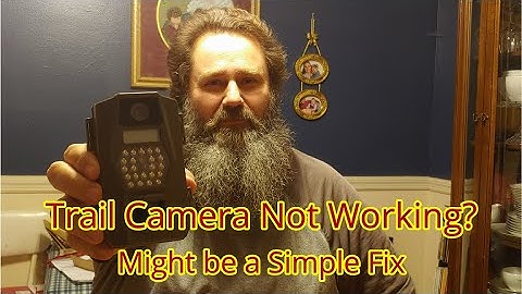 Why is my Trail Camera not working - Simple Fix