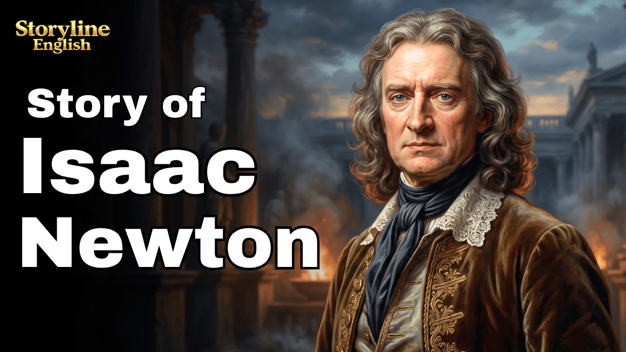 The Extraordinary Life of Isaac Newton and the Discovery of Gravity || Learn English For Beginners✅