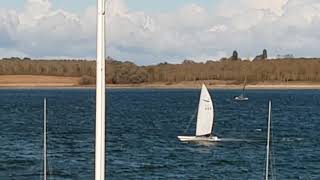 Dart 15 in High Wind at Grafham