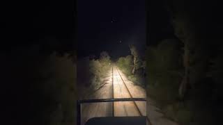 Celebrity Live from train driver cab scary view of train at night in mountains and jungle #shorts #mountains Wealth