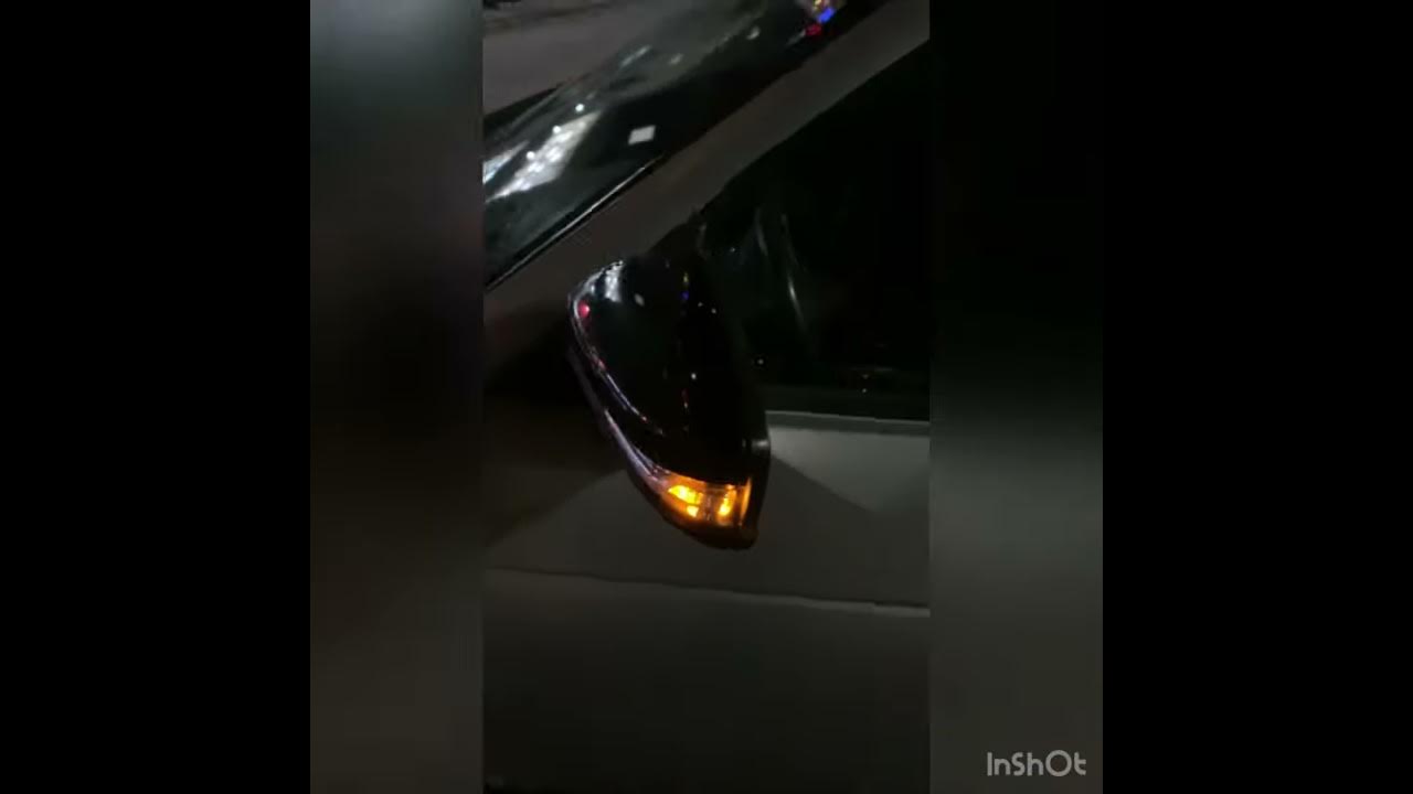 вежливая подсветка в зеркалах приора
