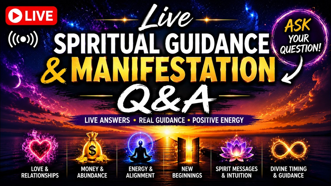 Live Spiritual Guidance & Manifestation Q&A | Ask About Love, Money, Energy & Life