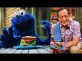 Cookie Monster Eats a Sandwich
