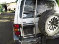 Лестница на Mitsubishi Pajero  своими руками