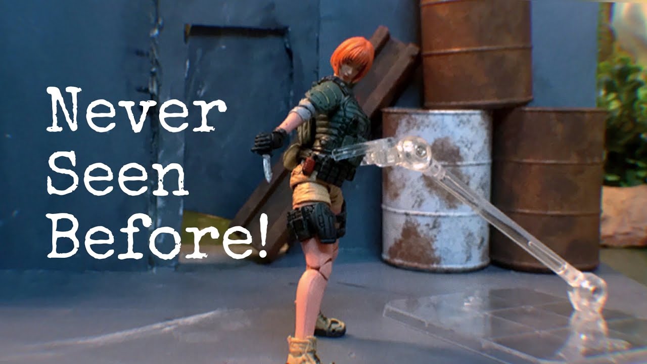 Dino Crisis Stop Motion Animation Tests featuring Regina