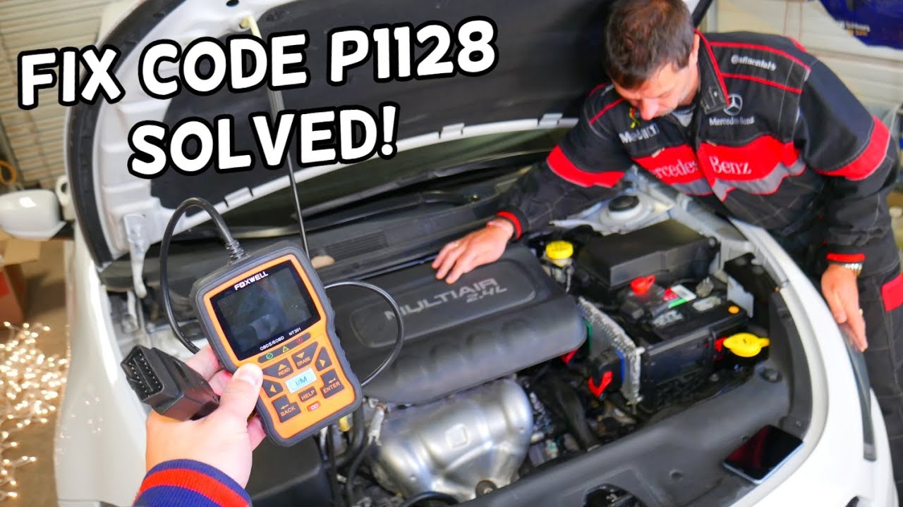 CODE P1128 FIX  DODGE DART, CHRYSLER 200 JEEP CHEROKEE RENEGADE COMPASS,  FIAT 500X PROMASTER CITY - YouTube