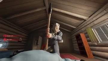 Friday the 13th: The Game Part 2 Jason Voorhees Takes Out 3 Counselors In All In One Room
