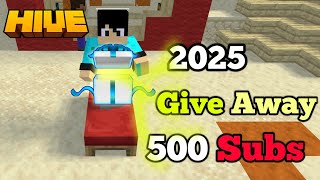 2025   500 subs Special Hive Give Away (Q&A)