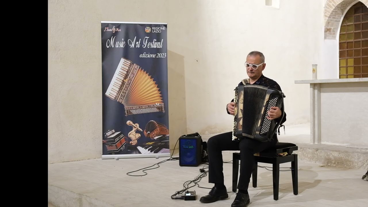 Renzo Ruggieri estratto - Music Art Festival 2023 -  Chiesa di San Nicola San Vittore del Lazio (FR)
