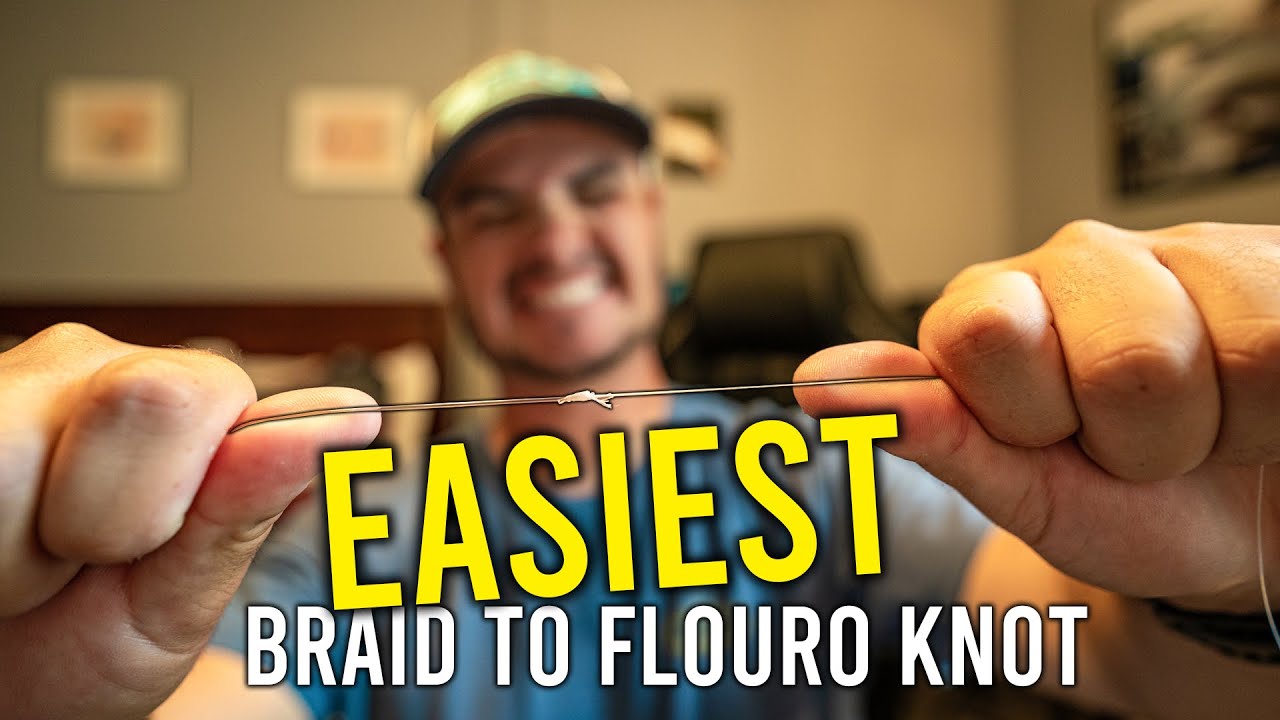 Strong Smooth Fishing Knot for Braid to Mono or Fluorocarbon