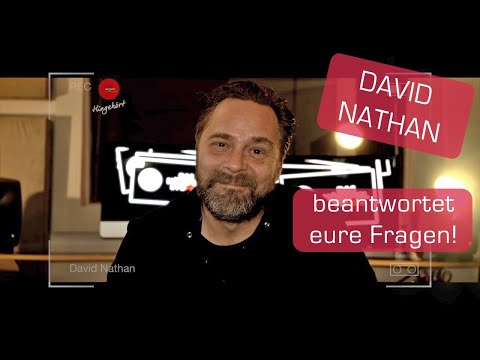 Hörbuch-Sprecher DAVID NATHAN beantwortet EURE HÖRERFRAGEN!