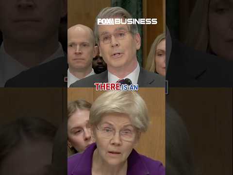 Bessent trolls Elizabeth Warren: 'My predictions have been bad' #shorts