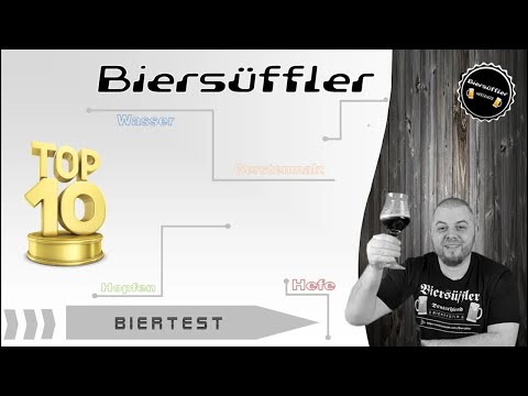 Biersüffler TOP 10 Biere - Weizenbier Dunkel