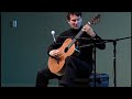 Classical Guitarist Peter Fletcher plays Galliard by John Dowland