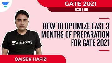 How to Optimize Last 3 Months of Preparation for GATE 2021 | EE | ECE | Qaisar Hafiz