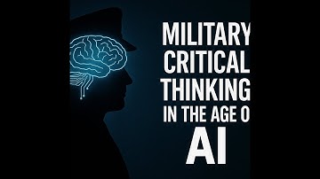 Military Critical Thinking : Military Cognitive Superiority in the Age of AI