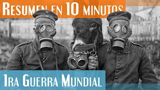 La Primera Guerra Mundial en 10 minutos! (1914-1918)