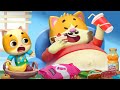 Don&#39;t Overeat | Healthy Habits for Kids | Kids Cartoon | Funny Stories | Mimi and Daddy