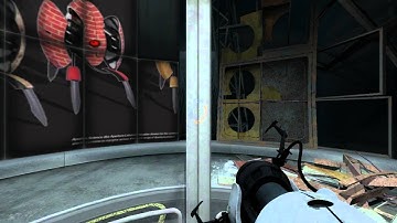 Portal 2 full walkthrough part 7-by sh0rtround-Portal 2 singing turrets easter egg