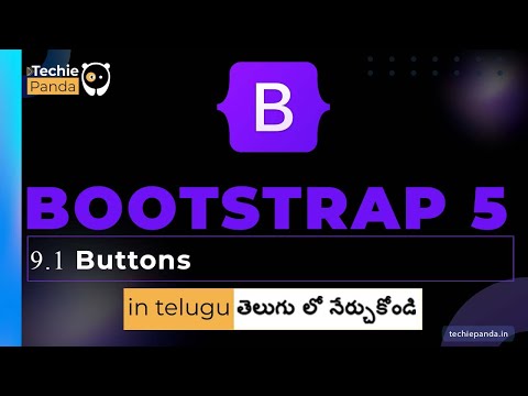 Buttons in BOOTSTRAP || Complete Guide to Styling and Customization || Coding School