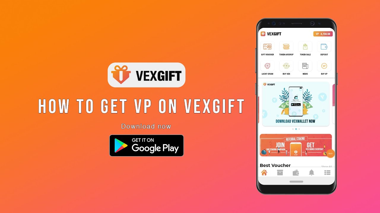 How to Get VP on VexGift Application