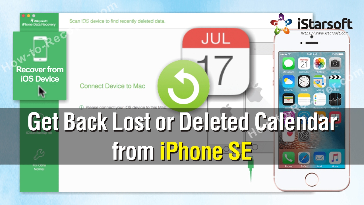 How to Get Back Lost or Deleted Calendar from iPhone SE