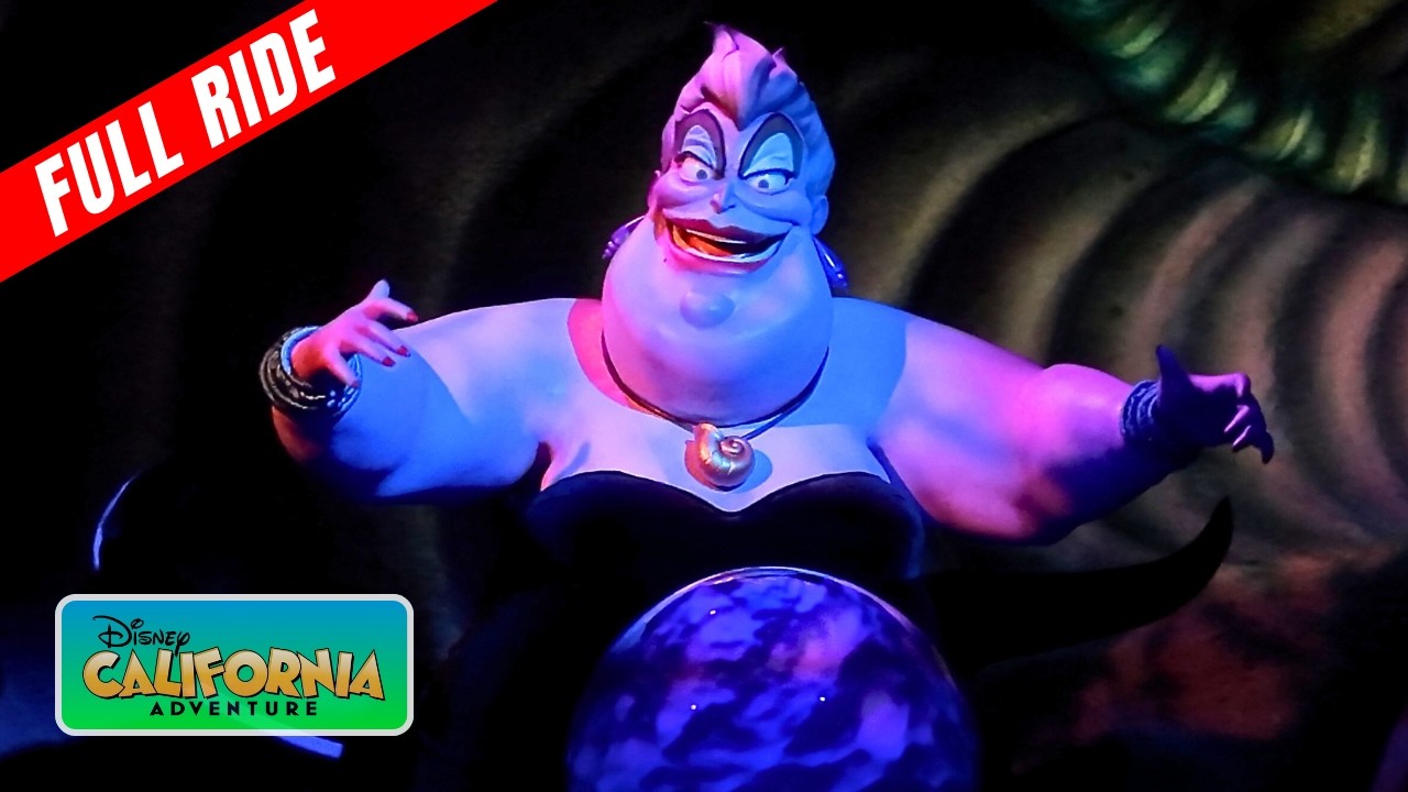 The Little Mermaid Ride – FULL 4K POV 🧜‍♀️ | Ariel’s Undersea Adventure at DCA